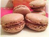 Macarons au chocolat