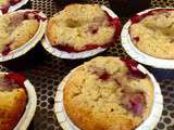 Muffins framboise-chocolat blanc