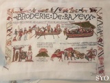 Broderie de Bayeux, avancée semaine 46