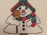 Coussin de Noël : nouveau Sapin Bonhomme de neige