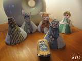 Crèche Noël 2015 brodée en 3 d : l'Ange