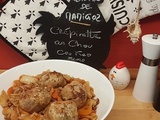 Crépinettes de porc au chou et carottes, au Cookeo