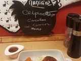 Crépinettes et carottes au Cumin au Cookeo, du Petit Bistro