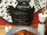 Diots aux lentilles du Puy et Chorizo du Petit Bistro au Cookeo