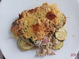 Gratin de courgette au Boursin au AirFryer du Petit Bistro