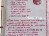 Livre Recettes Brodées de Mamigoz : Tomates Farcies