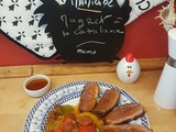 Magret de canard à la Catalane, de Mamigoz, au Cookeo