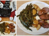 Magret de canard, pommes de terre, haricots verts au Cookeo