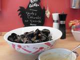 Moules crémées au Massalé