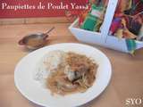 Paupiettes de Poulet façon Yassa, du Petit Bistro de Mamigoz