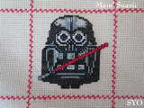 Plaid Chouette brodée 73 : Dark Vador de Star Wars