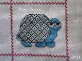 Plaid Tortue : Tortue Azulejo 1