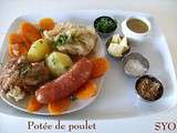 Potée de poulet / saucisses fumées façon Mamigoz