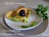 Quiche exotique, Christophines et Boudins créoles de Mamigoz