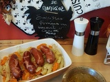 Saucisses fumées au fenouil et carottes du Petit Bistro ( Cookeo )