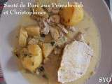 Sauté de Porc aux PrimaBreizh et Christophines