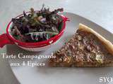 Tarte Campagnarde aux 4 Epices, de Mamigoz