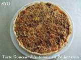 Tarte Douceur d'Automne au Potimarron et lardons