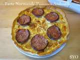 Tarte Normande Crémeuse aux Pommes et Andouille de Vire