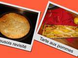 Creusois revisité et la tarte aux pommes