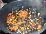 Moules aux légumes d'été