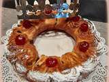 👑 couronne des rois feuilletée au chocolat 👑