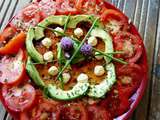 Galette au thon à la tomate