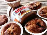 Muffin's cœur nutella