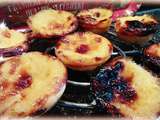 Pasteis de nata saveur mandarine/vanille