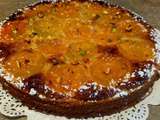 Tarte abricot amandes pistaches