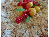 🍑 tarte amandine crumble aux mirabelles