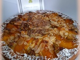 Tarte amandine poires abricots