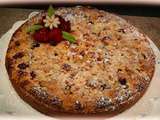 Tarte amandine streusel aux framboises