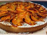 Tarte aux abricots frais crème de pistaches