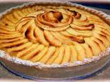 Tarte aux pommes rosaces