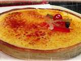 Tarte crème brûlée à l'orange