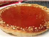 Tarte croustillante crémeux carambar