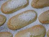 Biscuits à la cuillère faits maison