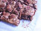 Brownie aux 2 chocolats et aux noix de pecan, sans gluten