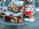 Christmas Rocky Road bars