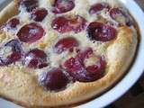 Clafoutis minute sans prétention aux cerises