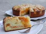 Gâteau à l'abricot et à la ricotta