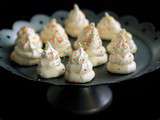 Meringues sapins blancs