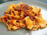 Pappardelle al uovo - pâtes fraiches maison, les premières