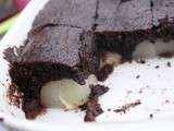  Pudding  aux poires et chocolat (by Nigella)