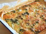 Quiche au chou kale et au fenouil