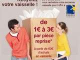 Recyclez votre vaisselle