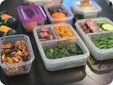 Retour de la lunchbox et la mise en place du meal prep