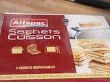 Sachet de cuisson à glisser dans le grille pain, pour des croques sans souci