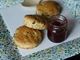 Scones aux raisins secs, très faciles